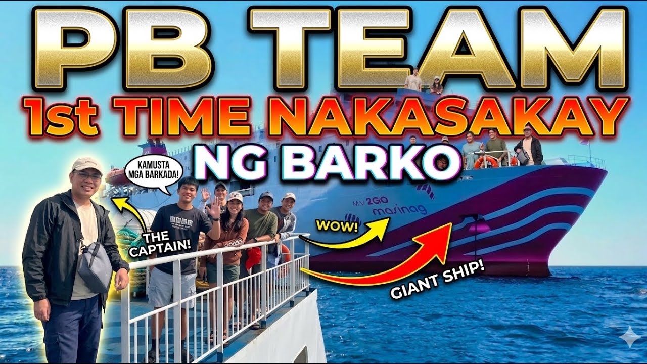UNANG BISIS PALA NAKASAKAY NG BARKO KADALASAN SA PB TEAM?