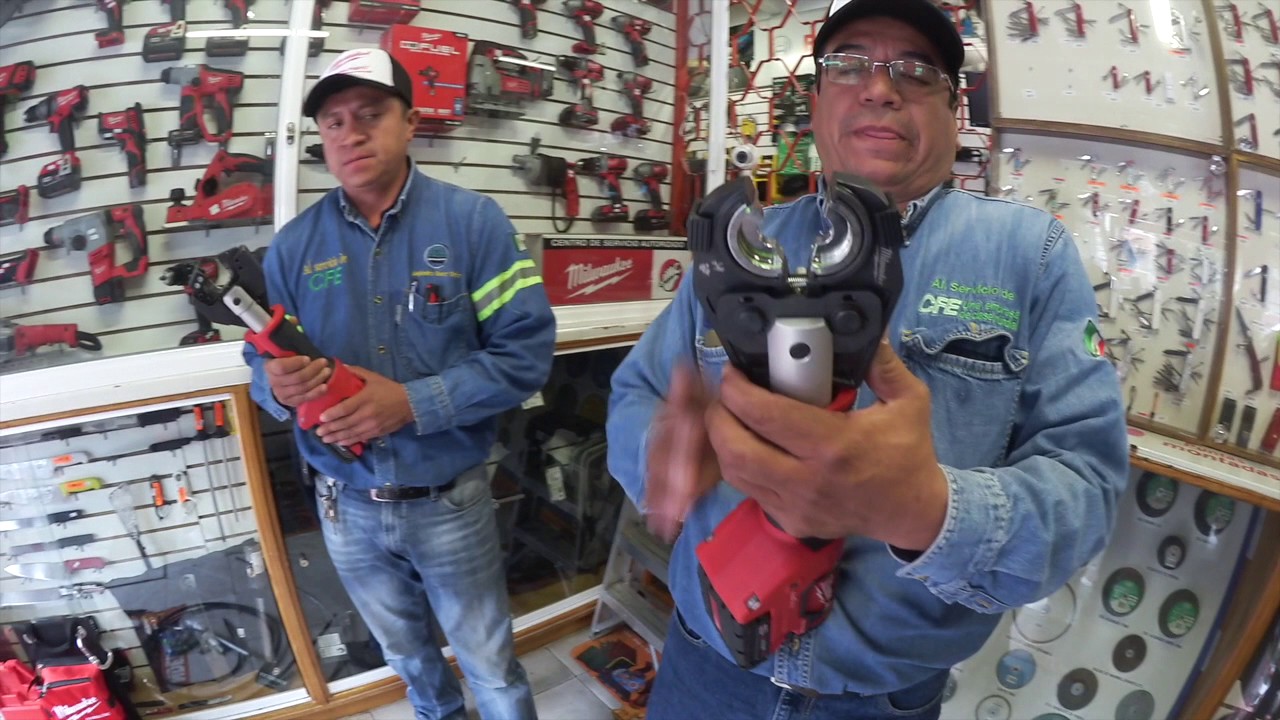 Cortadora y Ponchadora MILWAUKEE  para LINIEROS