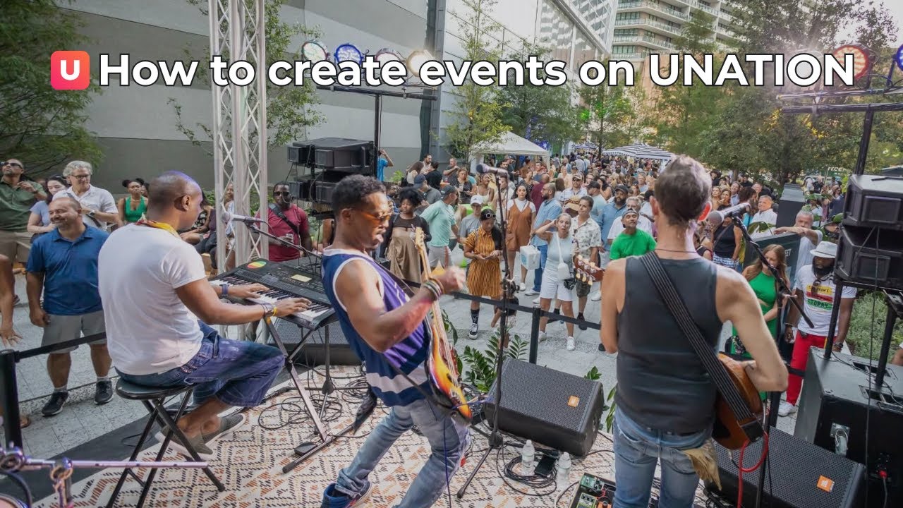 FREE Marketing Tool | Create your FREE Event on UNATION in MINUTES