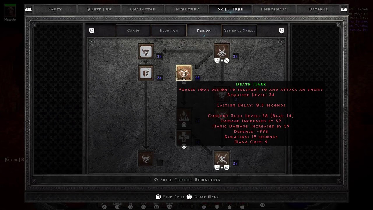 Warlock Minion NM A5