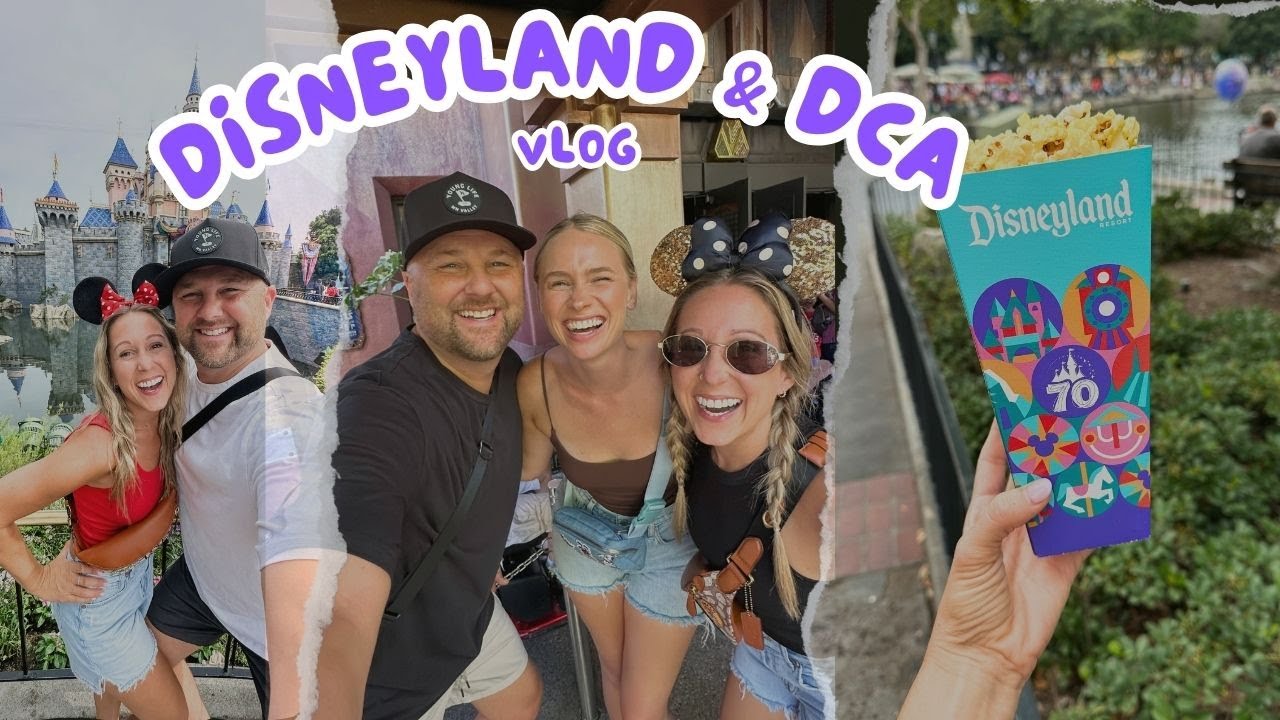 Disneyland & Disney California Adventure Vlog | Best Friends, Rides, Food & Magic