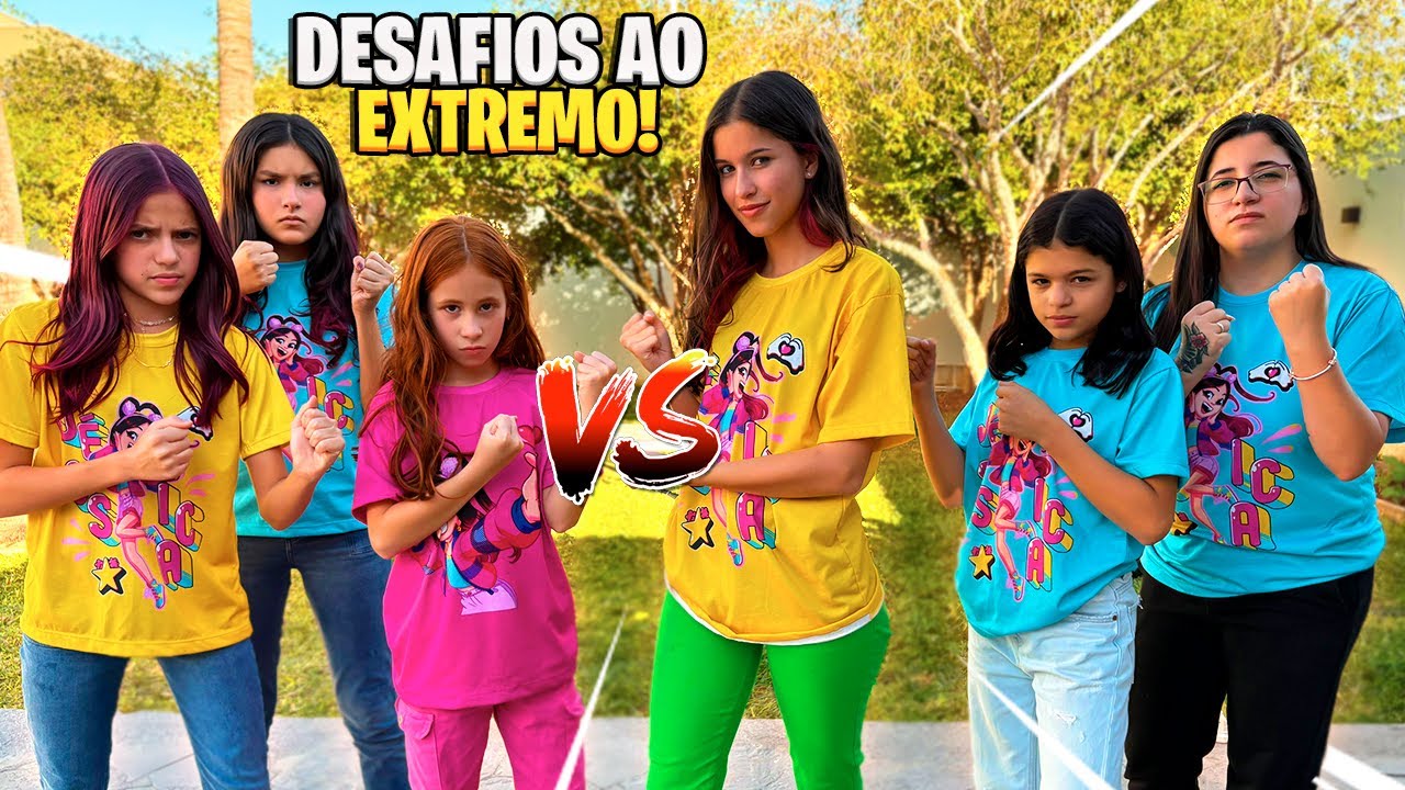 DESAFIOS EXTREMOS ENTRE IRMÃS ( SUSU E FAMÍLIA )