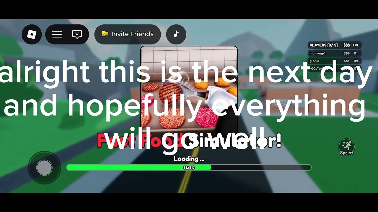I opended a new fast food restaurant 