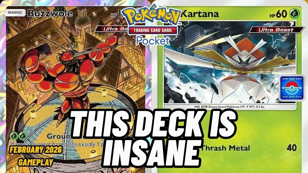 Ultra Beast Beatdown! BUZZWOLE & KARTANA Crush the Meta! | Pokemon TCG Pocket