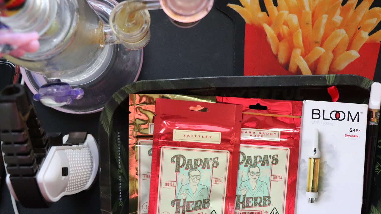 Trying Papa&rsquo;s Herb Zkittles and Bloom Vape Cartridges
