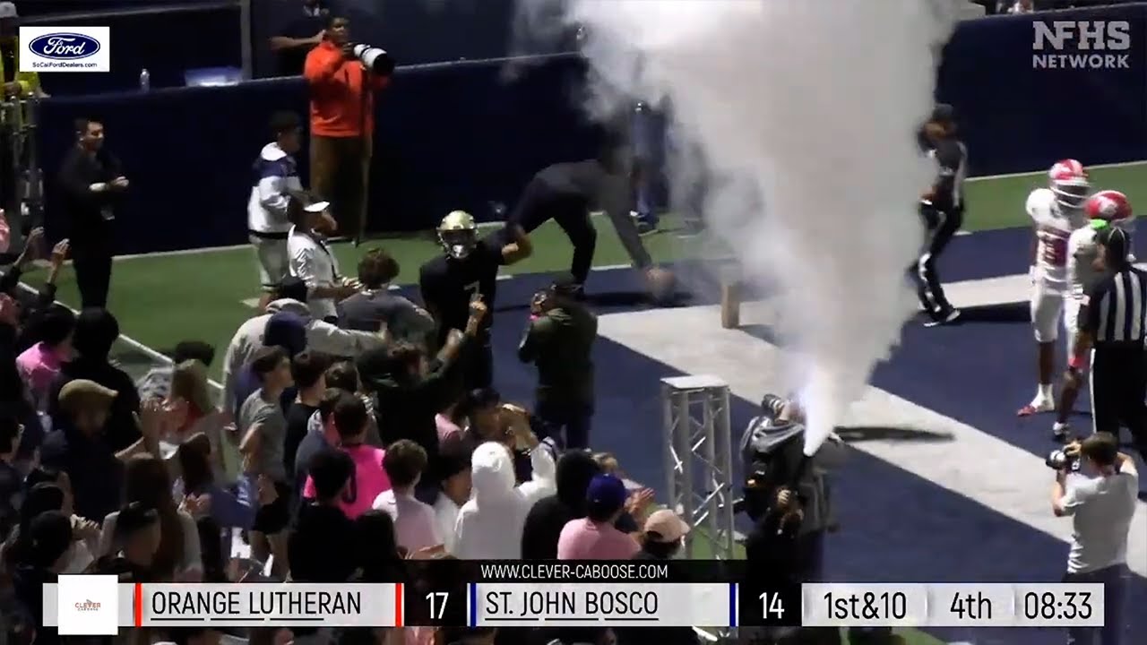 Freshman QB Koa Malau'ulu Leads #2 St. John Bosco to COMEBACK WIN vs #16 Orange Lutheran 🥶 🏈