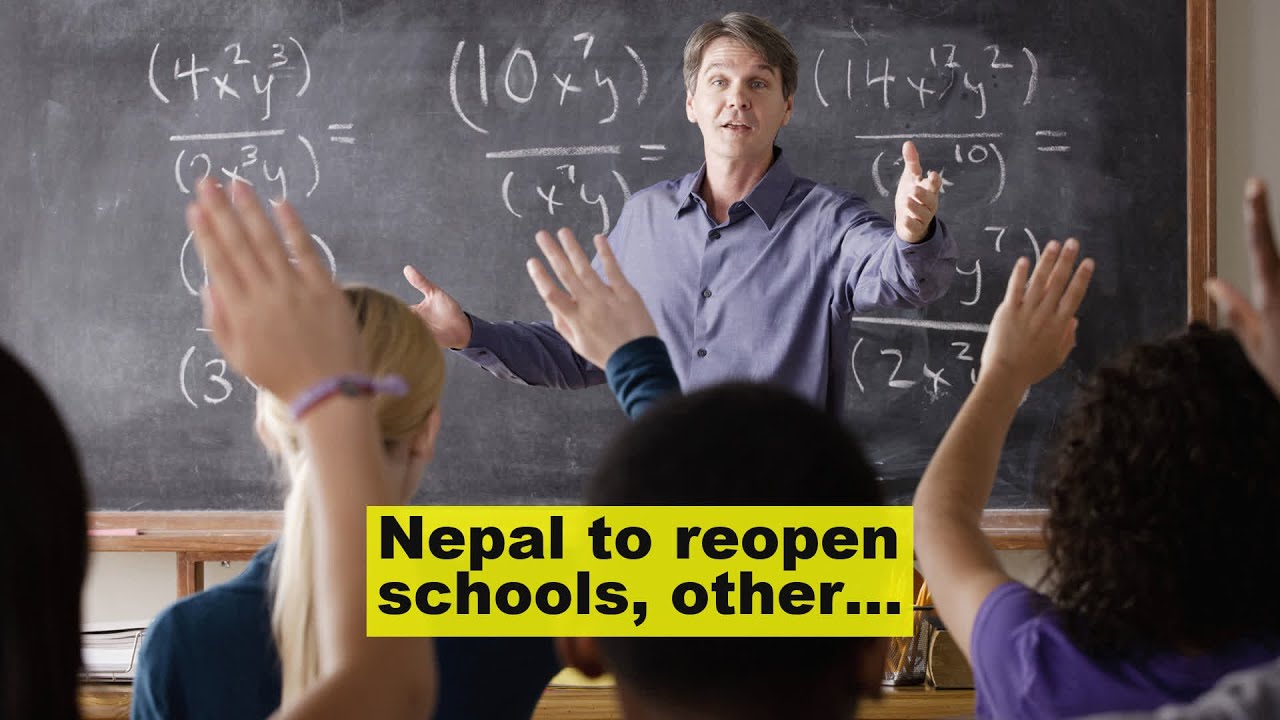 Nepal to reopen schools, other venues as virus cases fall