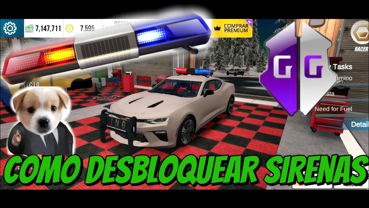 Como desbloquear sirenas en car parking multiplayer 