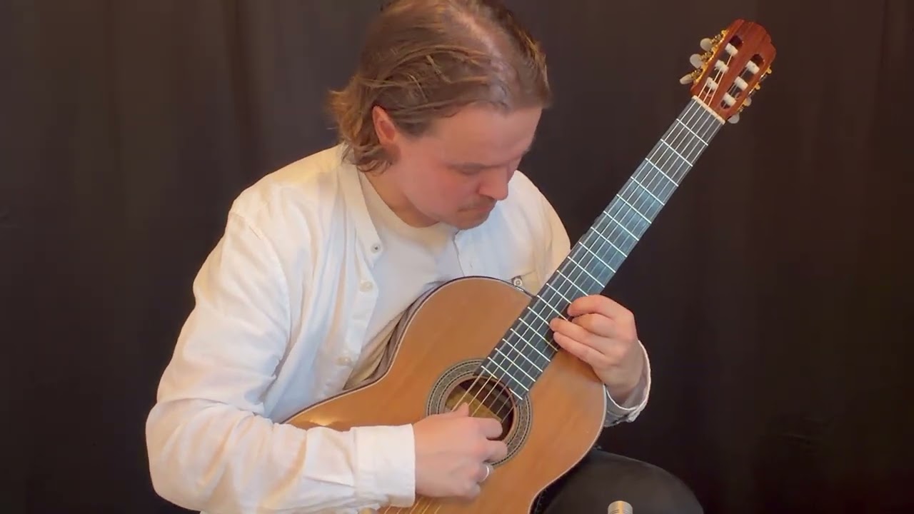 Täällä pohjantähden alla (trad.) - Classical guitar arrangement