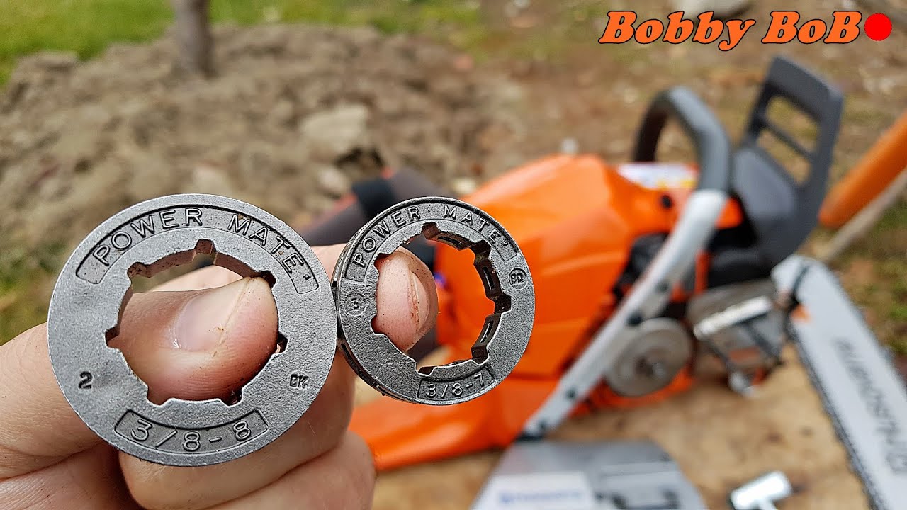 Sprocket 3/8 - 8 montare si comparatie cu 3/8 - 7