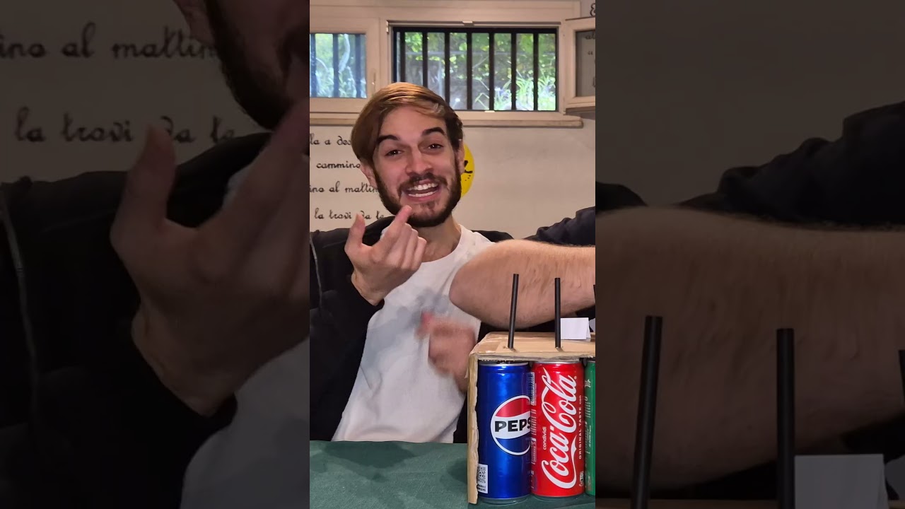 INDOVINA LA BEVANDA #perte #comico #challenge #cibo #bibite #bevande