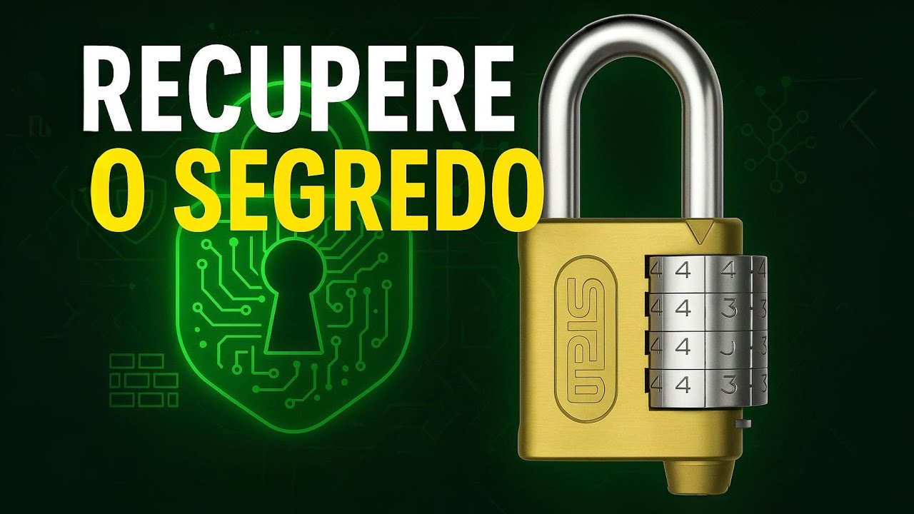 Como Abrir Cadeado com Segredo da Stam (Sem Danificar!)