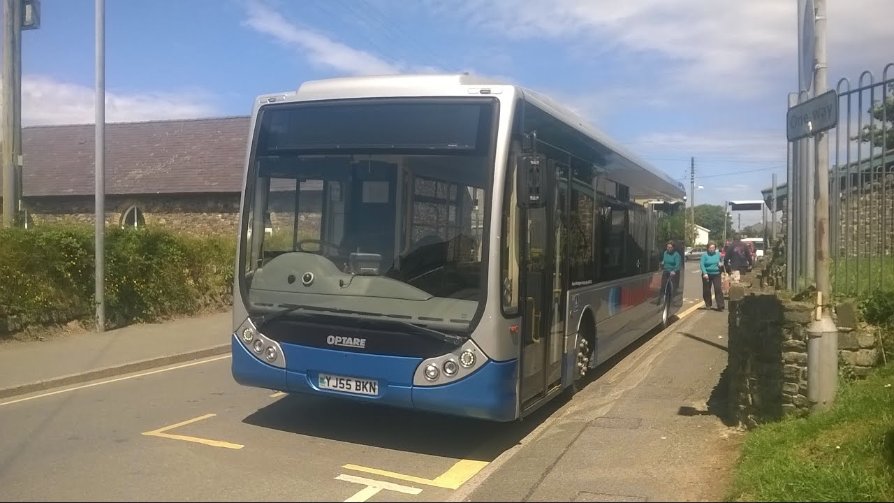 Richards bros Optare Tempo X1200 (YJ55 BKN)