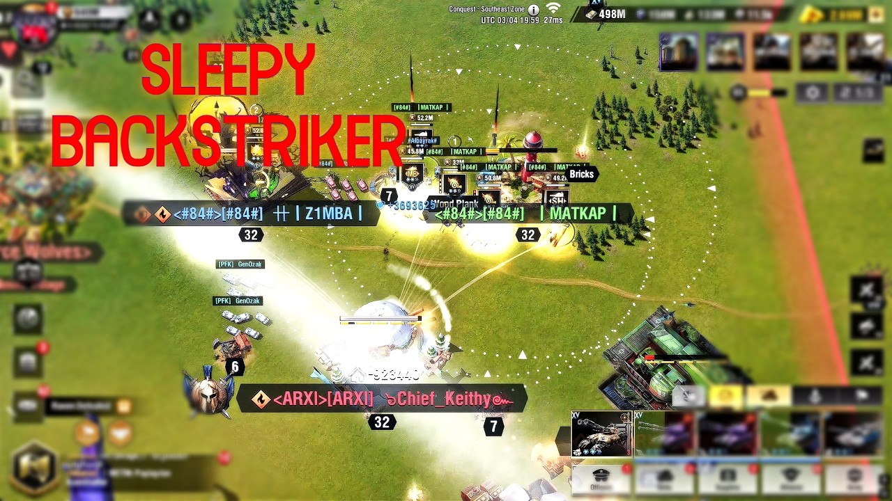 Sleepy Backstriker (with best internet in the world) -  Warpath