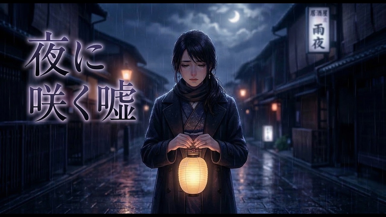 夜に咲く嘘 / 切なすぎる大人の恋バラード【オリジナル曲】