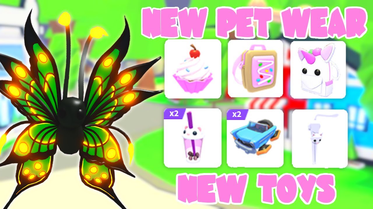 New Pet Wear & Toy Refresh! | Roblox Adopt Me Birthday Update | Riivv3r