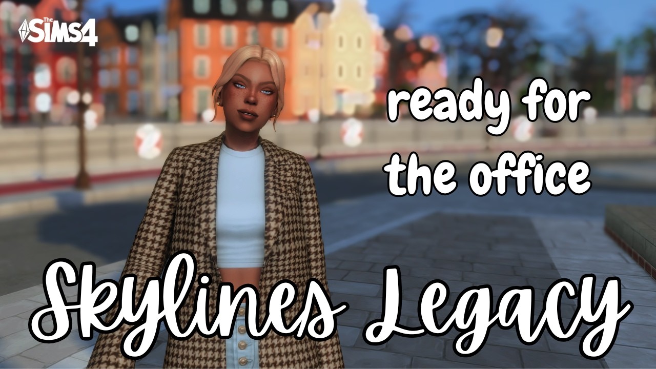 First day at the office 🏢 - Skylines Legacy (Ep.6)
