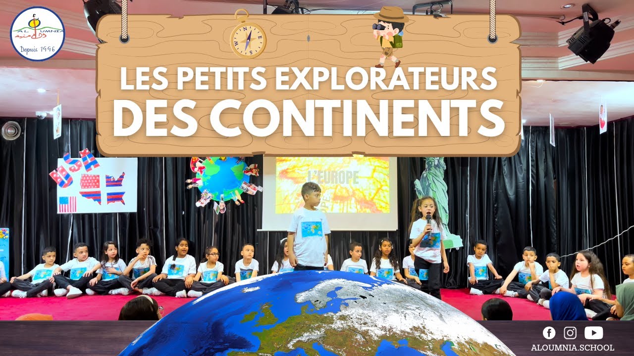 🌍🎭 Les petits explorateurs des continents – Spectacle des élèves de la 2AP (1) ! ✨🌎