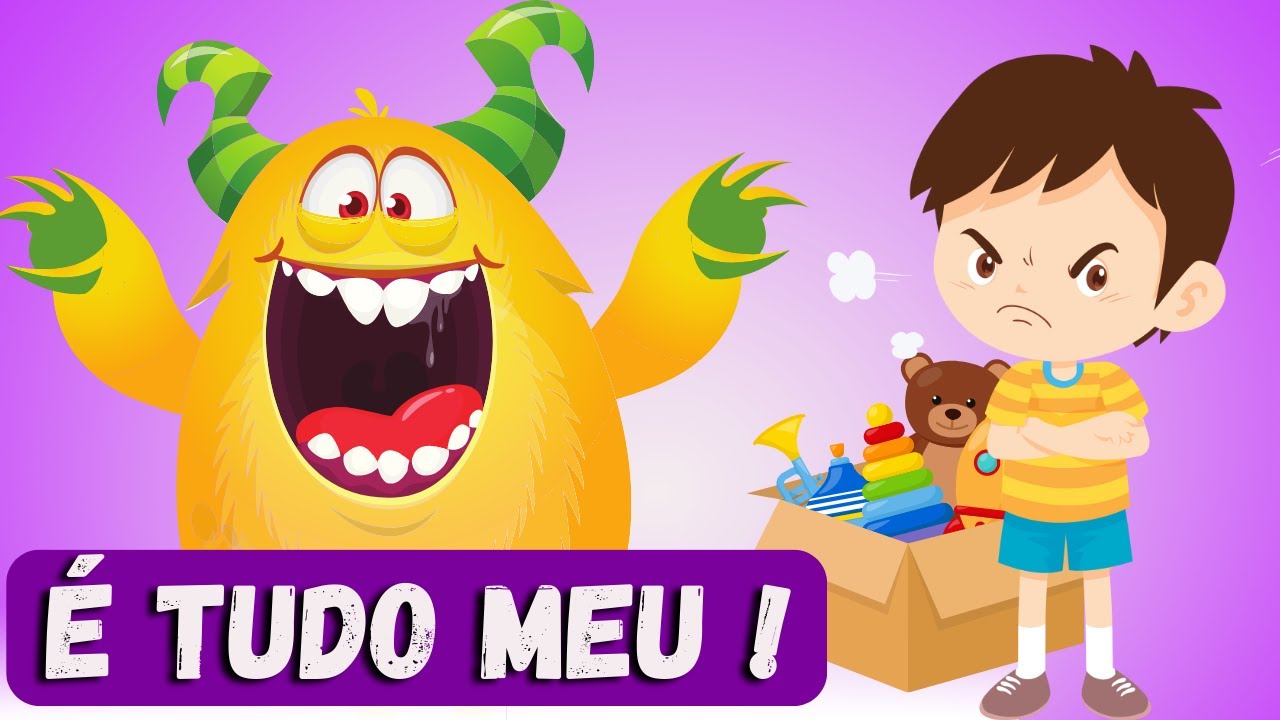 É Tudo Meu | Historia Infantil | Historinha Infantil | Historia Infantil sobre Regras de Convivência