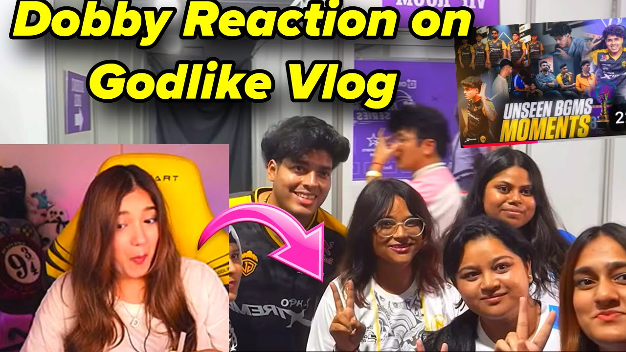 Dobby Shocked Jonathan Fan 😍 Full Support Girls Lineup 🔥 Reaction On Godlike Vlog 😂￼