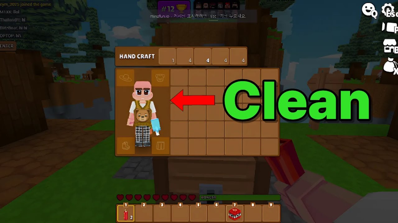 I won SkyWars with no armor at all! (minefun.io) #58