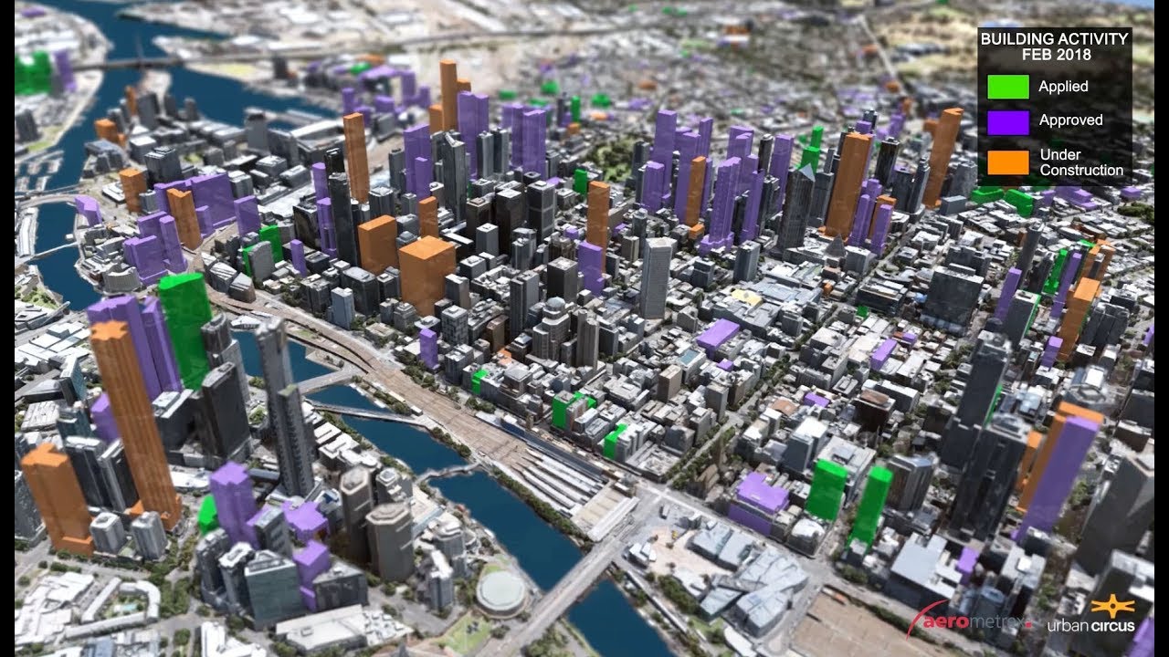 Melbourne new building developments activity - Feb 2018