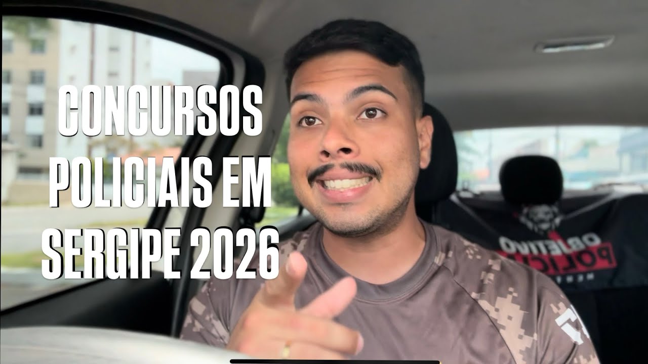 TEREMOS PMSE 2026? MEGA CONCURSO DAS CARREIRAS POLICIAIS 2026
