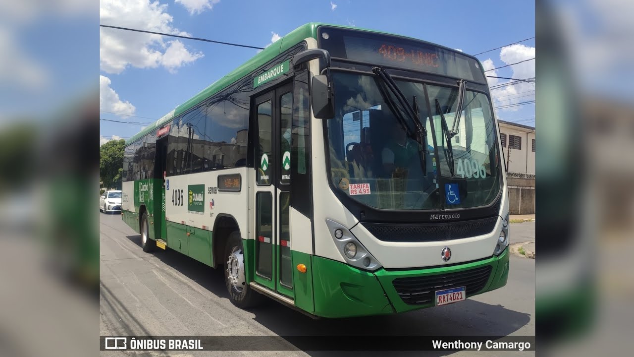Integra&ccedil;&atilde;o - 4096 | Marcopolo Torino S - Mercedes Benz OF-1721L | 2021