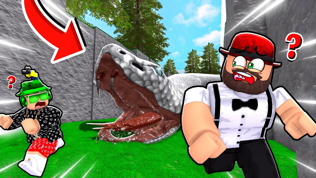Escape a Giant Snake Obby in Roblox