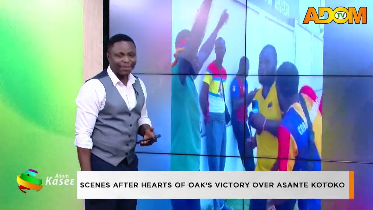 Scenes After Hearts Of Oak's Victory Over Asante Kotoko- Premtobre Kasee on Adom TV (17-02-26)