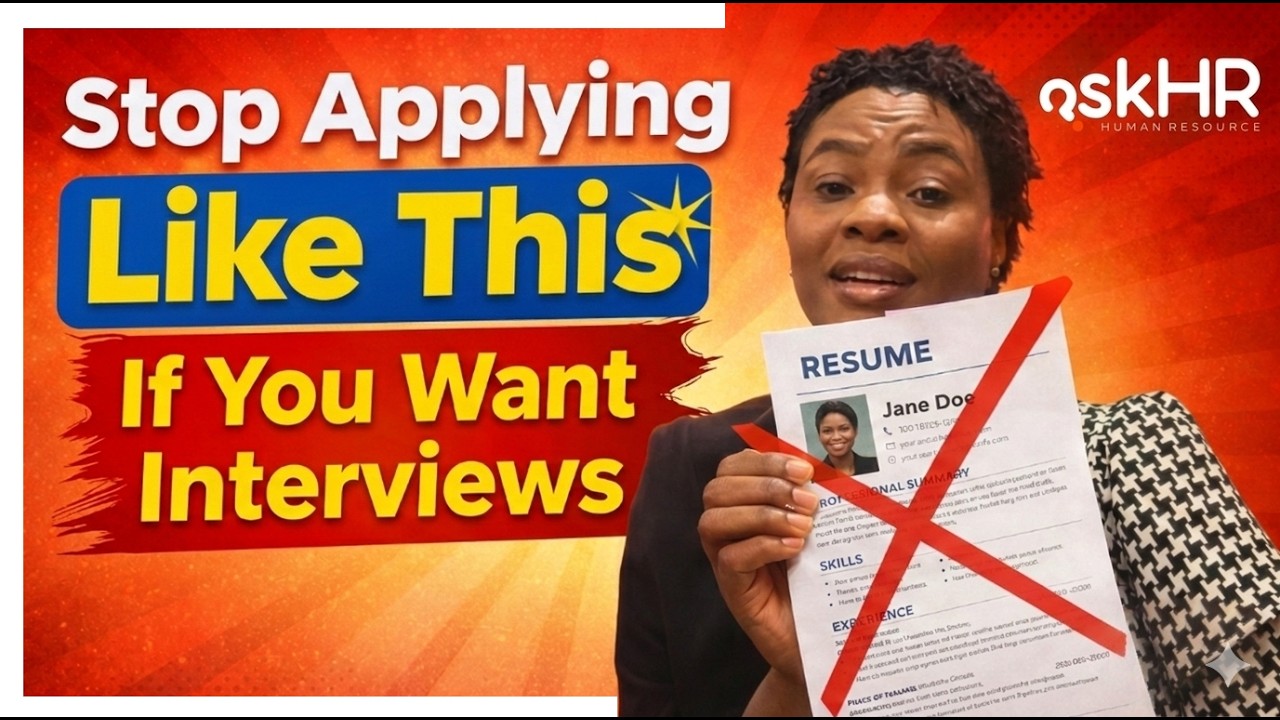 Stop applying like this if you want interviews.