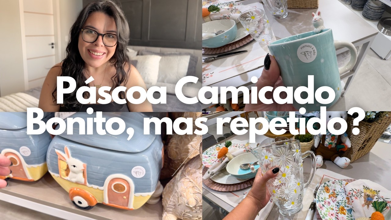 Tour pela nova coleção de Páscoa da Camicado: jardim encantado e peças familiares