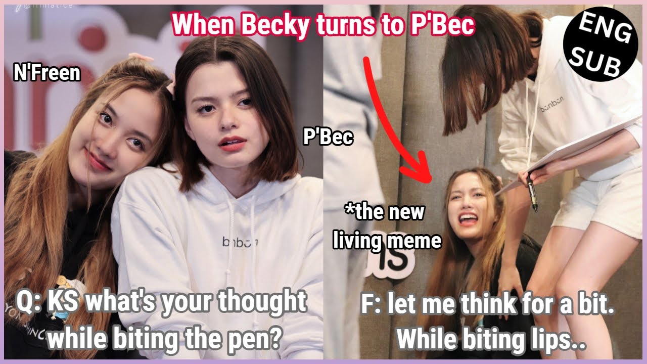 [FreenBecky] WHEN N'BECKY TURNS TO P'BEC | Won't last a day without Freen fixing Becky's hair