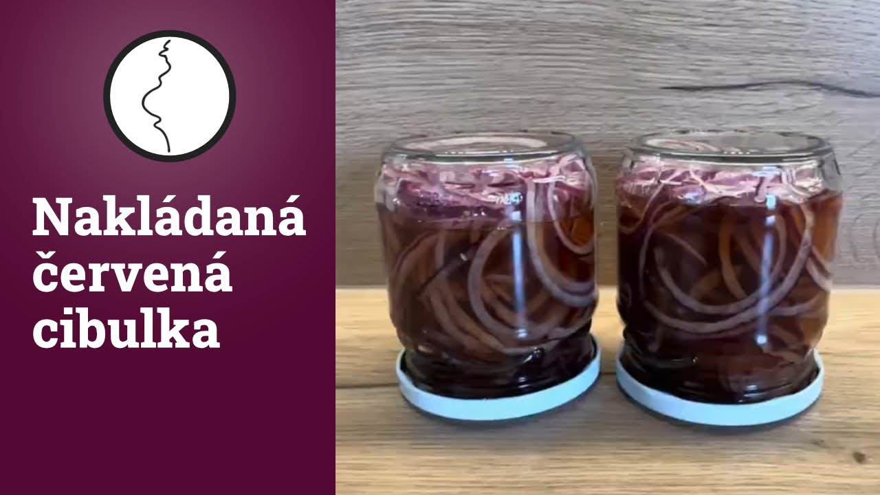 Nakládaná červená cibulka | Těhotnej kuchař