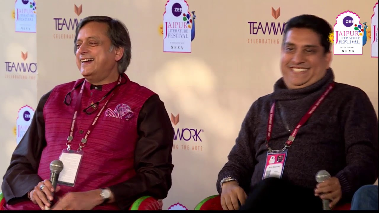 Boria Majumdar, Rajdeep Sardesai, Shashi Tharoor, Prayaag Akbar | Jaipur Literature Festival