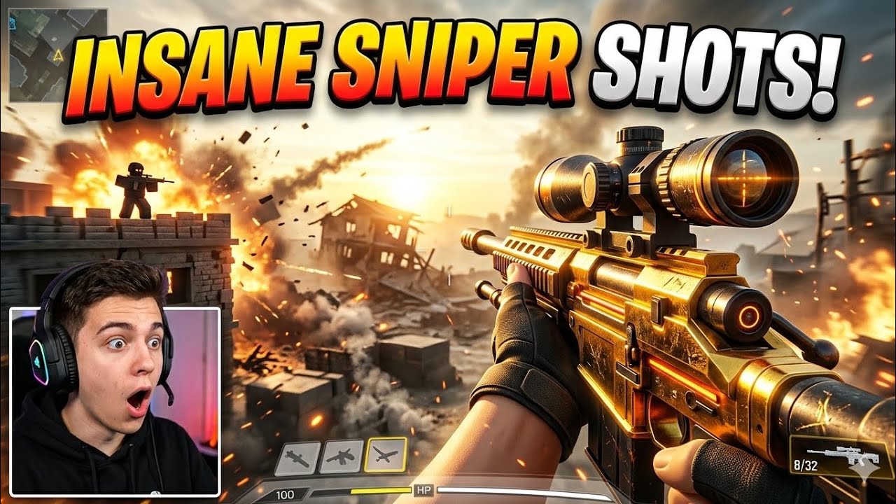 Unstoppable Sniper Streak ll 😈 Roblox Sniper Arena ll #Roblox#SniperArena#RobloxFPS#RobloxGameplay 