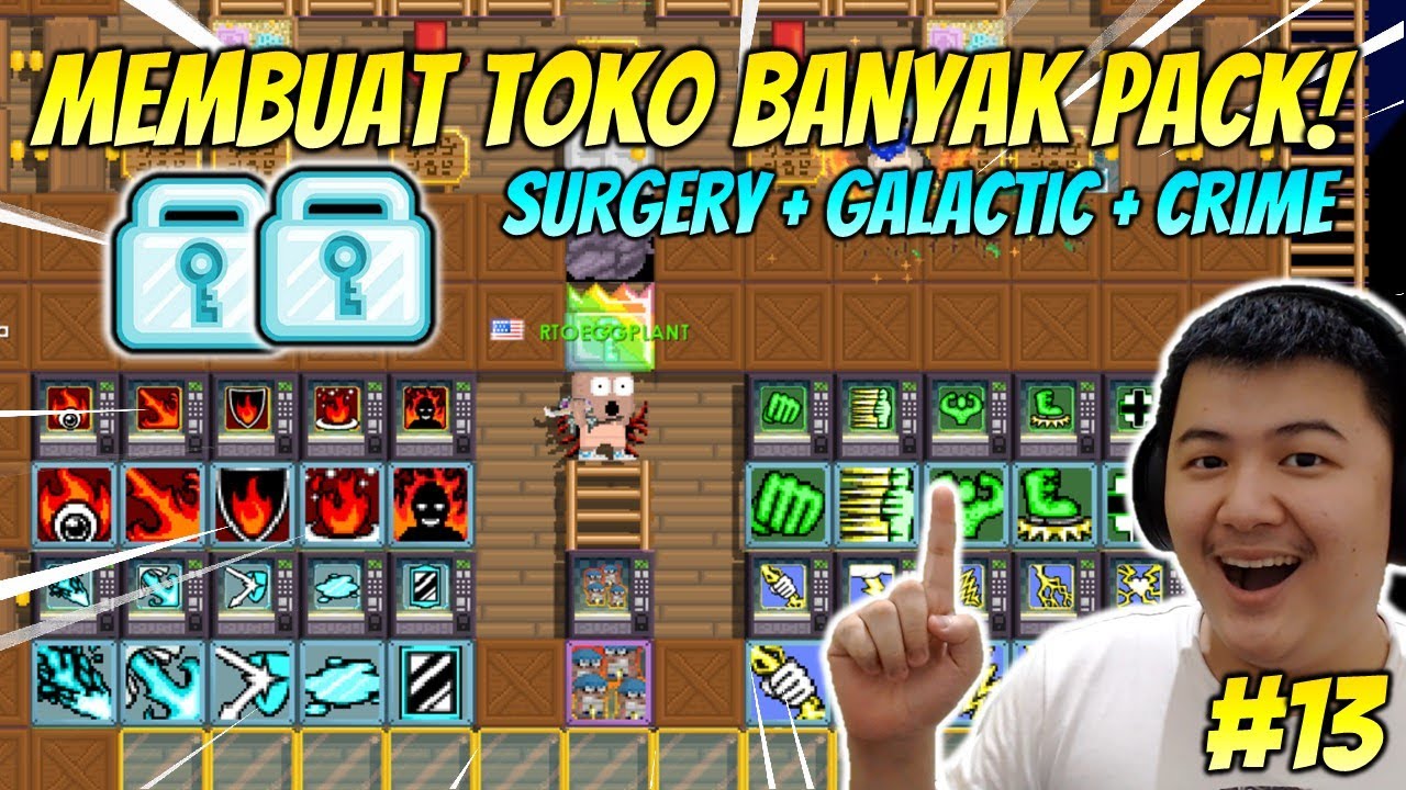 MEMBUAT TOKO SURGERY + GALACTIC + CRIME!! LANGSUNG HABIS 30 DL - RTO GOLDEN ANGEL #13 | GRZYZ GT