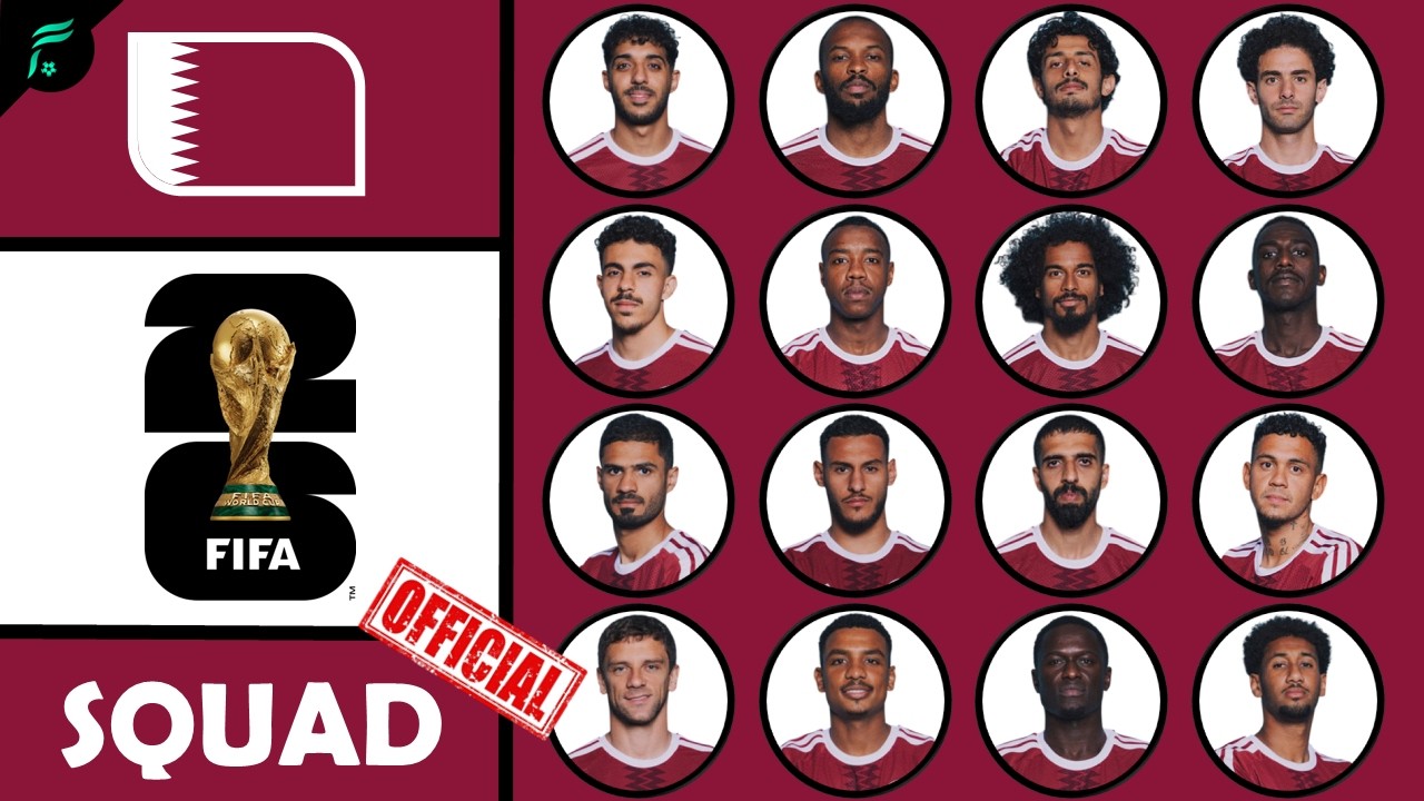 QATAR SQUAD TEAMS for FIFA World Cup 2026 [Official] | FAN Football
