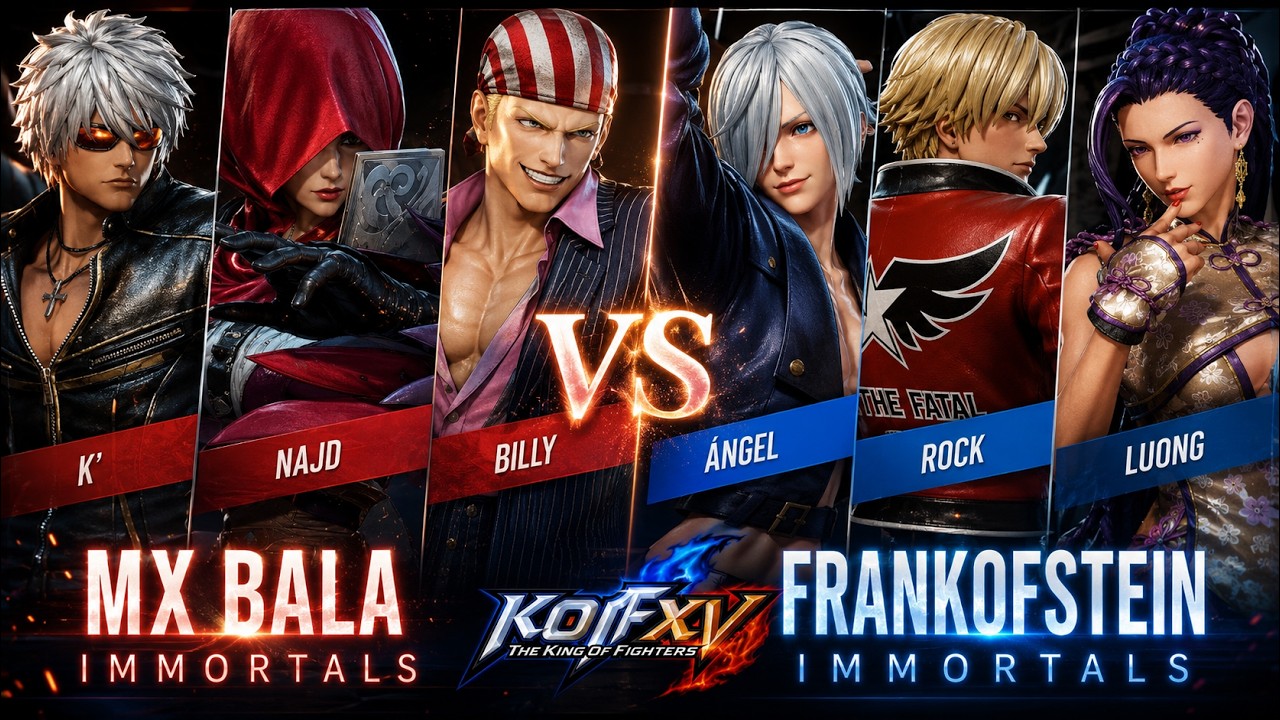 KOF XV🔥MX BALA против FranKofStein🔥Следующий уровень комбо в KOF 15 Season Advance🔥Рейтинговый матч🔥