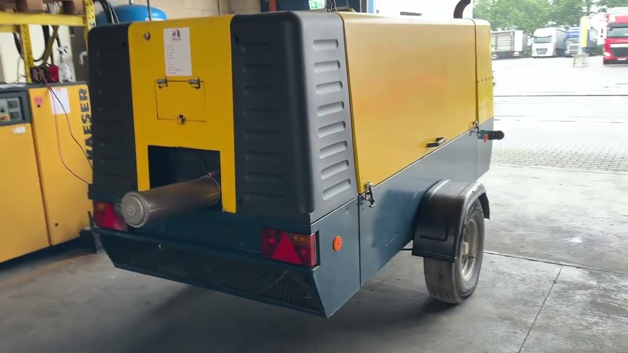 Mobile Baukompressor CompAir DLT1302 - Nr. 274
