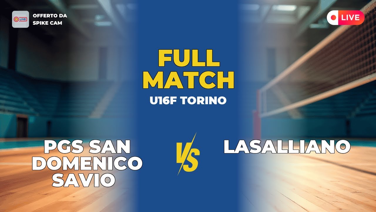 PGS San Domenico Savio vs Lasalliano | U16F Torino
