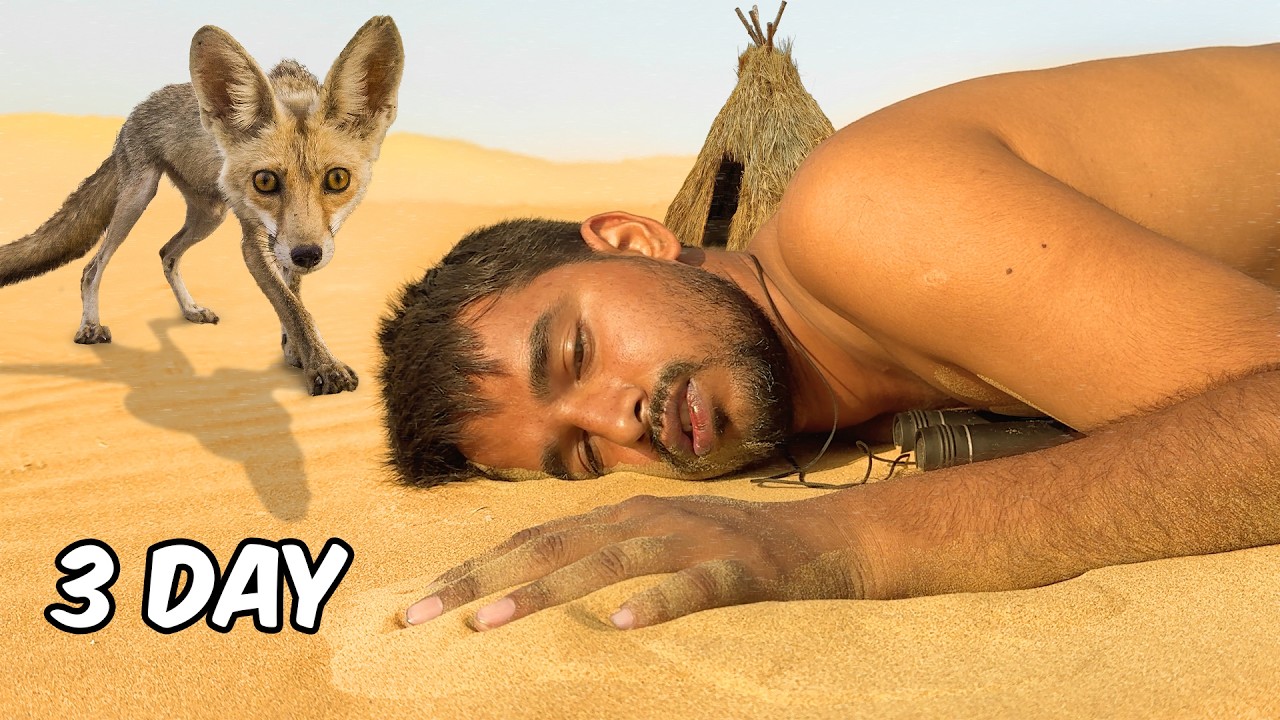 Surviving 3 Days in Thar Desert 