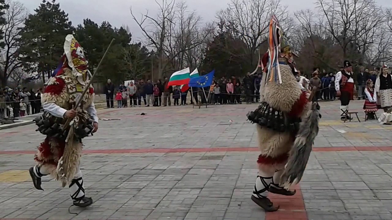 25.02.2017 МАСКАРАДНИ КУКЕРСКИ КАРНАВАЛ С.ГЛУШНИК  ВЪВ  С.ТРАПОКОВО