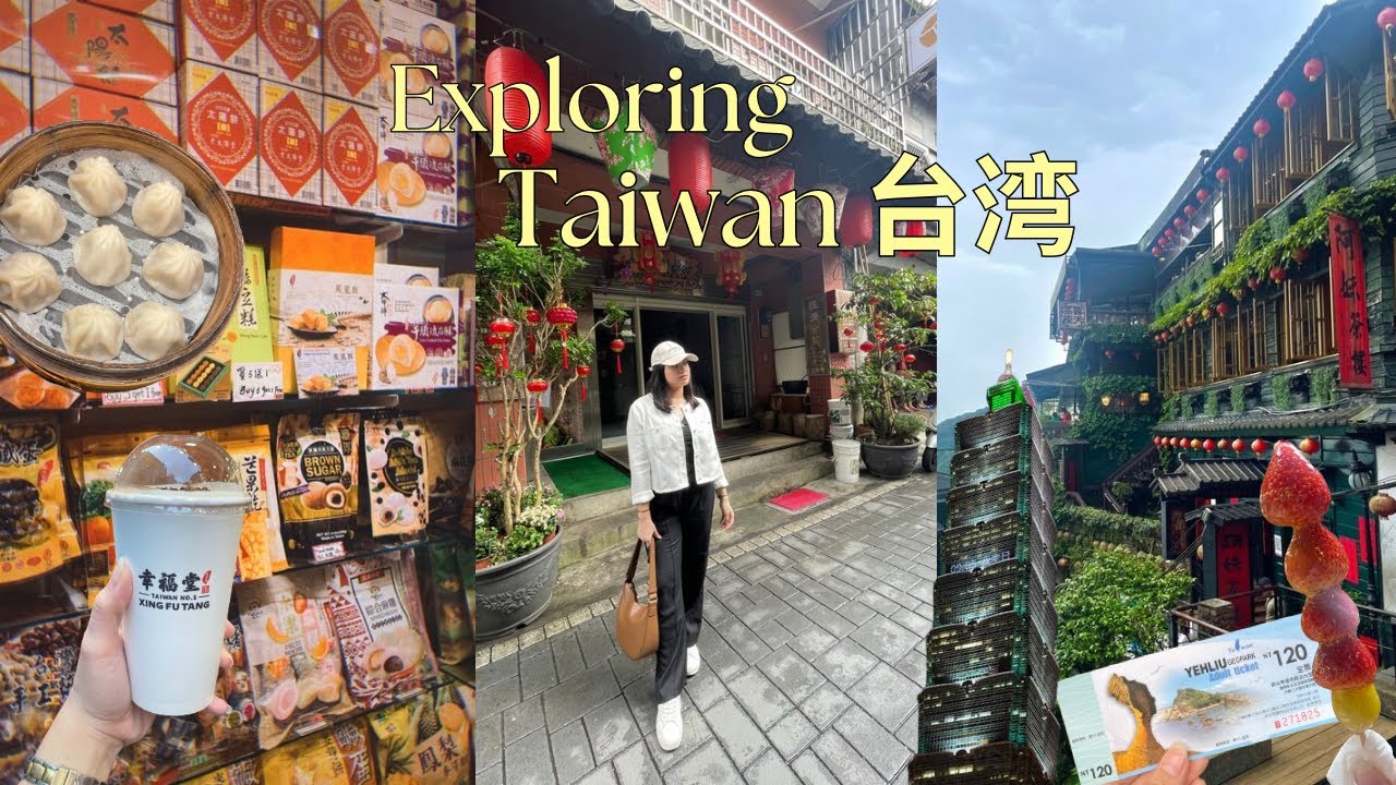 Taipei Taiwan Vlog ♡ Exploring Taichung and Ximending [best tourist spots] ⋆｡°✩