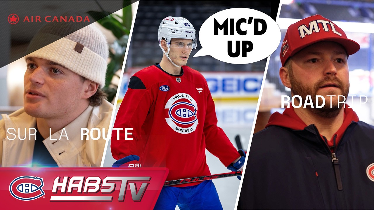 Behind the scenes on the last long road trip of 2025-26 | Canadiens Embedded