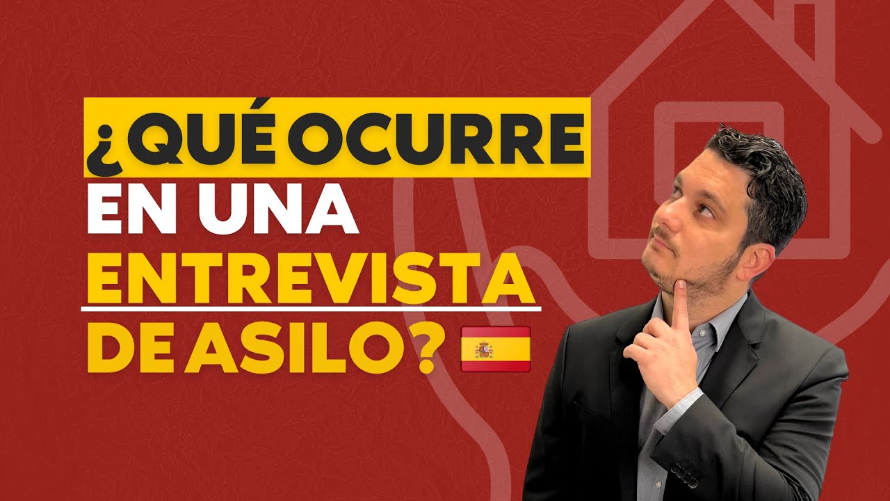 Primera entrevista de Asilo Político en España ¿Qué ocurre? 🇪🇸