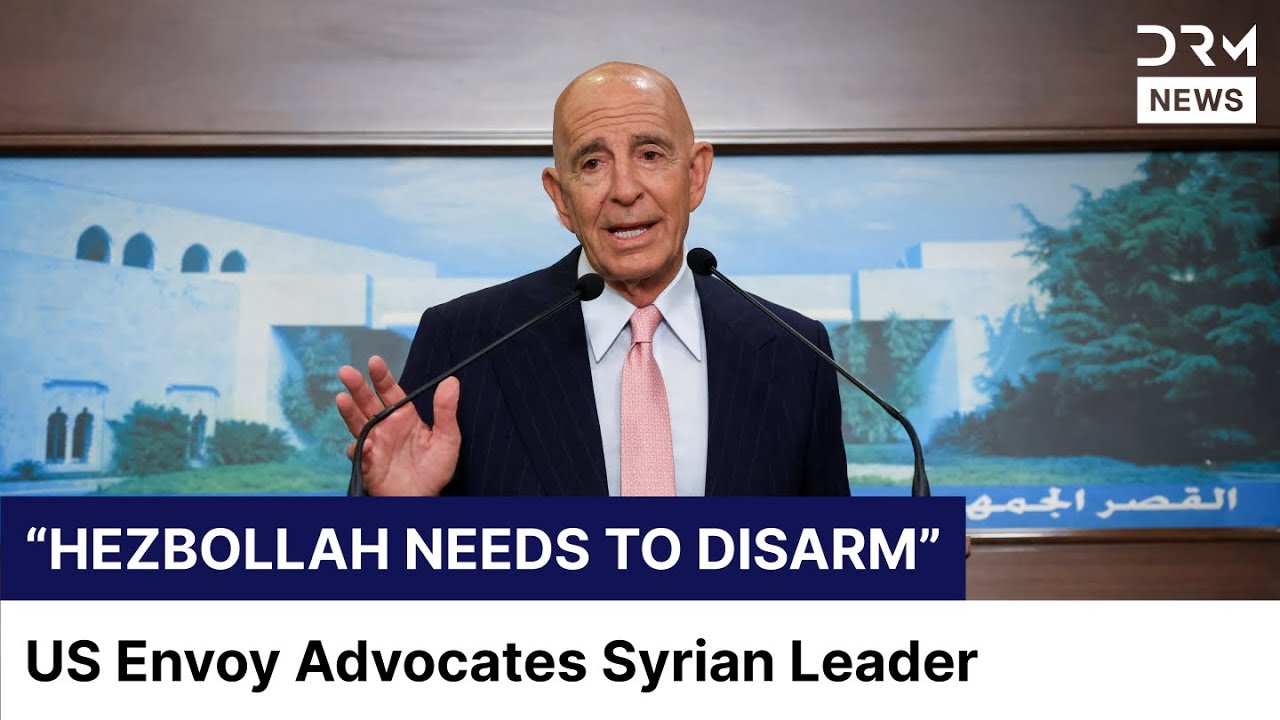 Just In: U.S. Envoy Barrack Advocates Israel, Demands Hezbollah Disarmament in Lebanon | AC1G