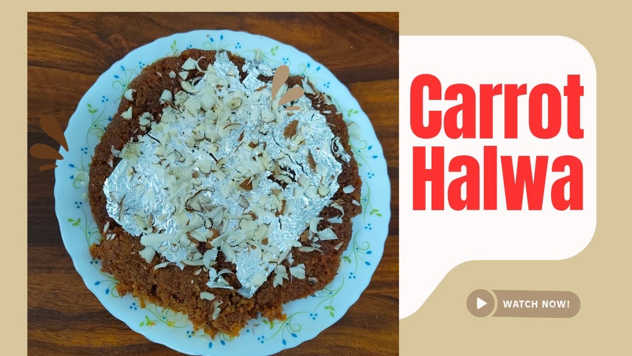 Slow Cooked Red Carrot Halwa | Traditional Gajar ka Halwa with Jaggery