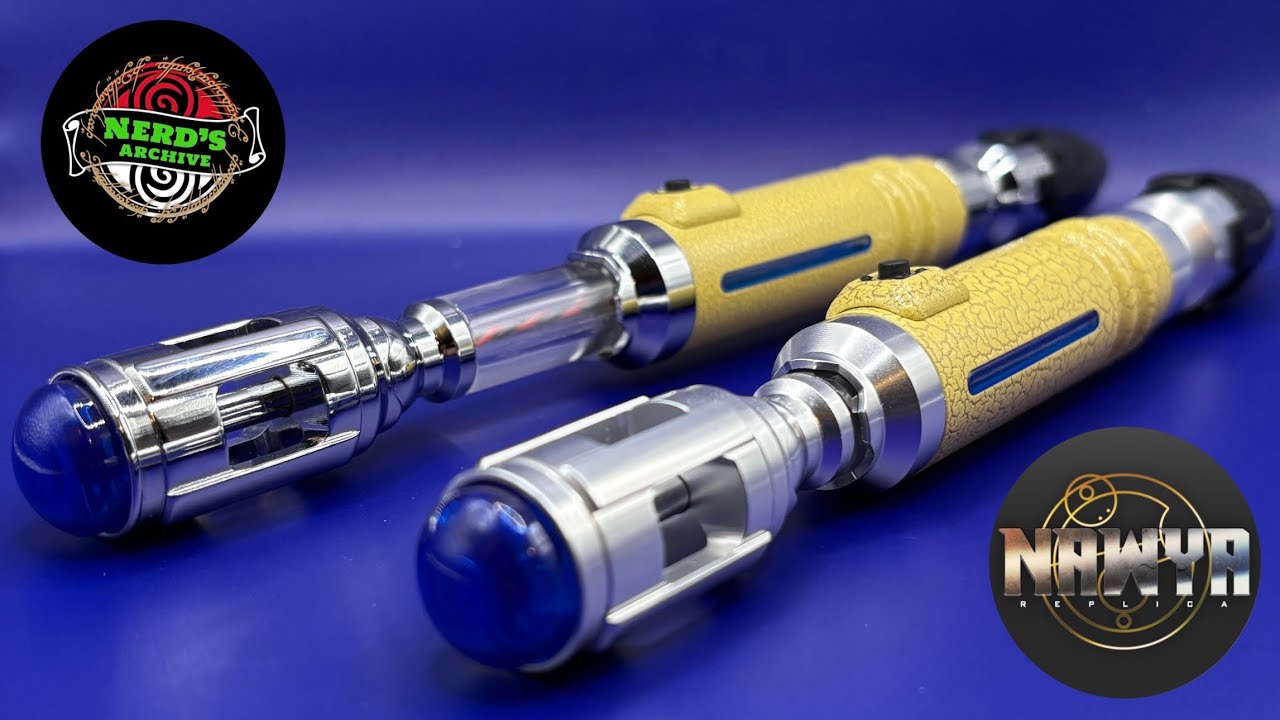 9th Doctor Sonic Screwdriver Nawya Replica (Aluminium & Stainless Steel Versions) 