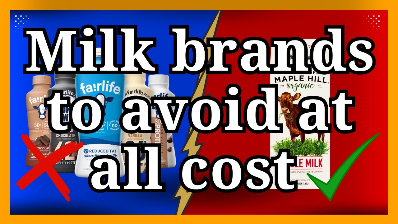 7 MILK Brands To AVOID At ALL Costs And 2 Are ACTUALLY Worth It